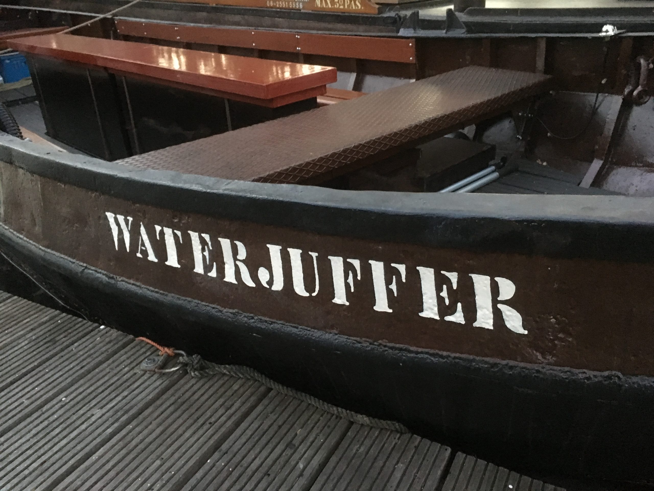Waterjuffer van Stichting Tilburg AHOI in Tilburg